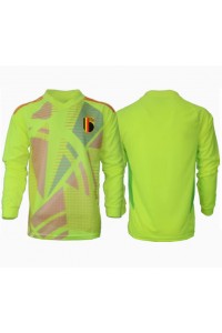 Belgia Keeper Fotballdrakt Borte Klær EM 2024 Lange ermer
